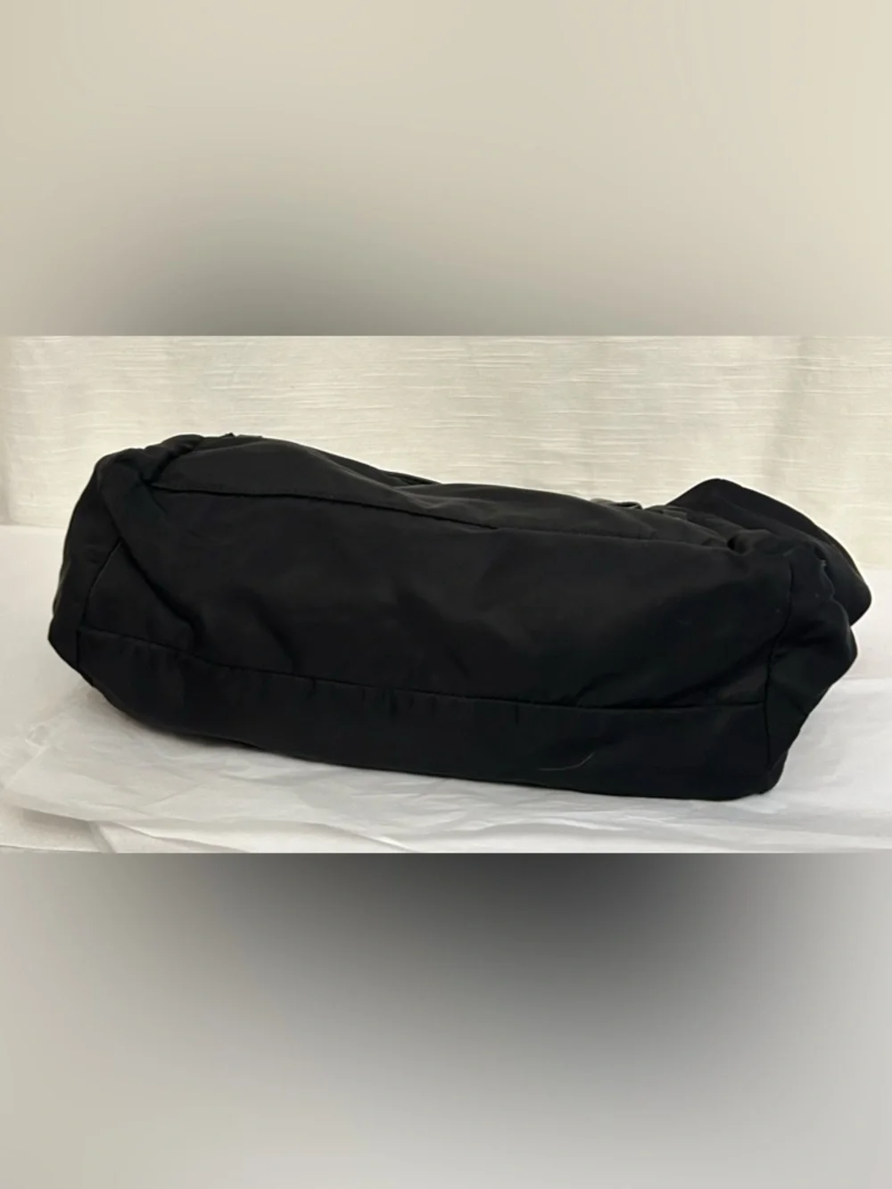 Marc by Marc Jacobs Classic Preppy Minimalist Black Nylon Satchel Bag